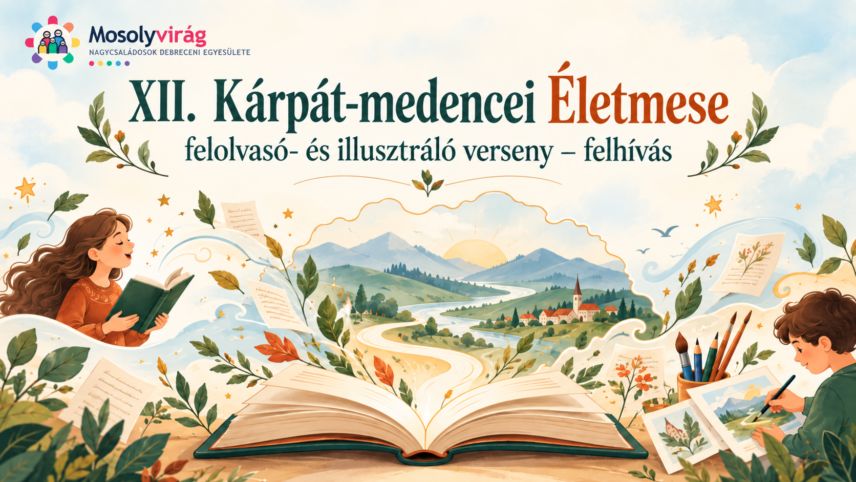 XII. Kárpát-medencei Életmese felolvasó- és illusztráló verseny- felhívás
